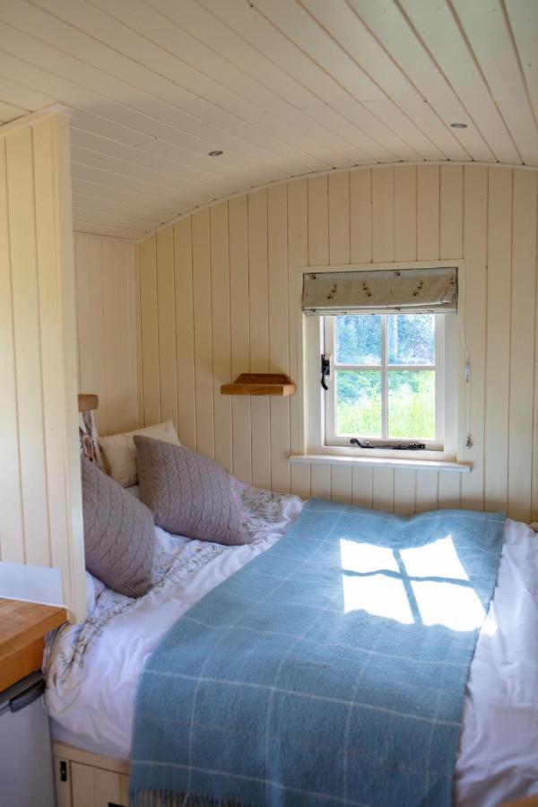 Romantic Secluded Shepherd Hut Hares Rest Southwick  Eksteriør billede